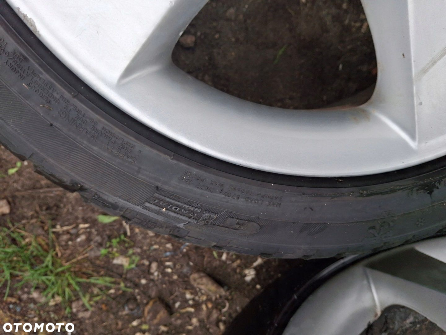 MERCEDES W204 W203 KOŁA 17 FELGI ALUMINIOWE A2034013302 7,5Jx17 ET36 5x112 - 16