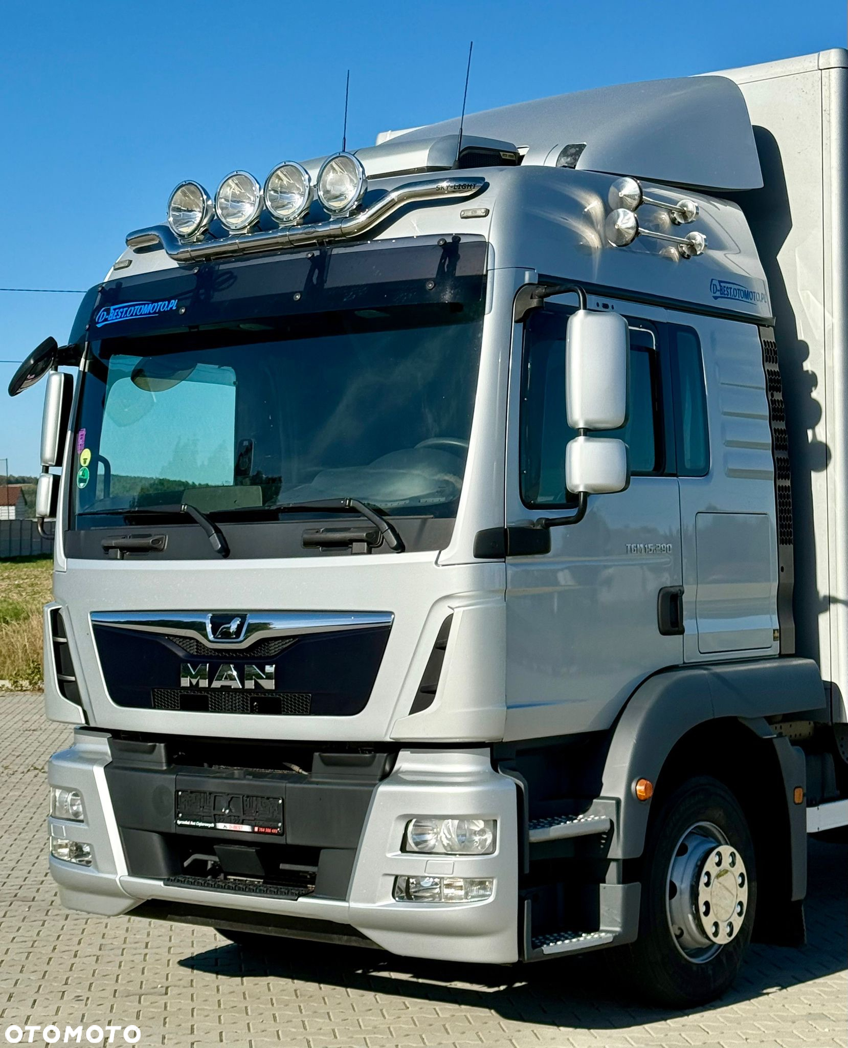 MAN TGM 15.290 / KONTENER / IZOTERMA / AUTOMAT / 7.5 M DŁUGOŚCI / 18 PALET / SYPIALKA / EURO 6 / 2020 ROK / 480 TYS KM / SPROWADZONY - 8