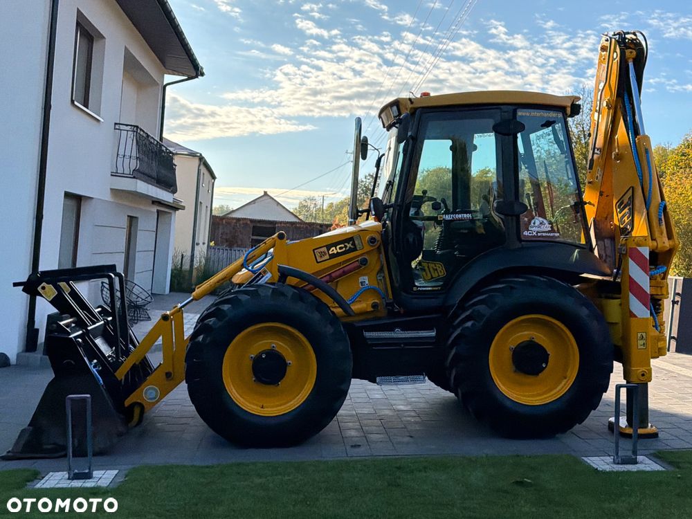 JCB 4CX!! 6400h!! Joystick!! [koparko ładowarka] - 2