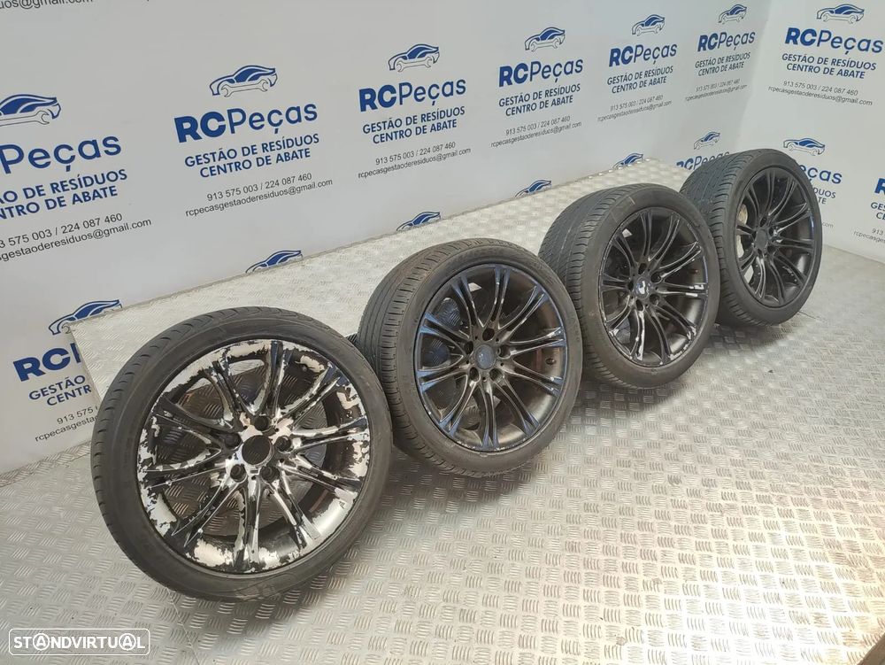 Conjunto Jantes Originais 18 BMW Serie 5 E60 E61 LCI 8J ET20 5x120 - 4