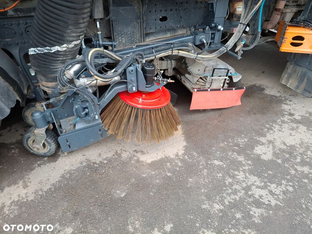 MAN TGM 18.290 Zamiatarka Bucher 2 Silniki Karcher Mycie Ciśnieniowe EUnited PM10 - 15