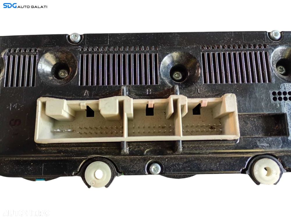 Panou Modul Unitate Comanda AC Aer Conditionat Clima Climatronic Dublu Dual Zone Skoda Octavia 2 2004 - 2013 [LC0618] - 2