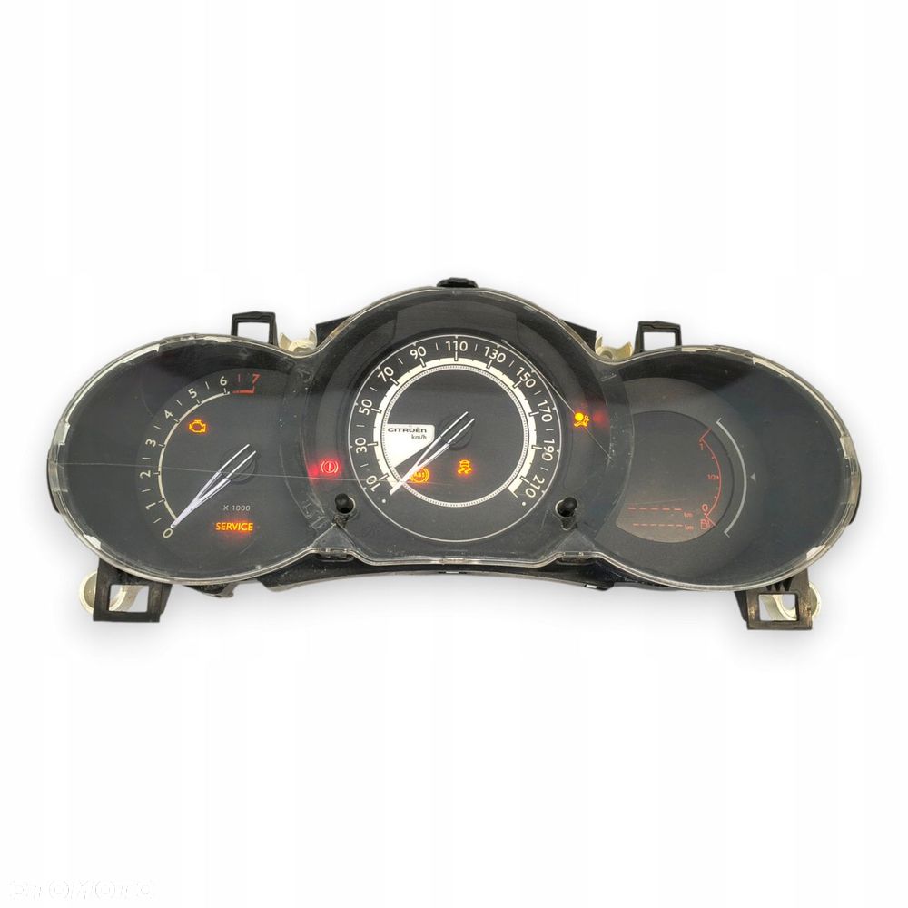 LICZNIK ZEGARY 98041179XT XT Citroen C3 II 1.2 VTI Benzyna europa - 1