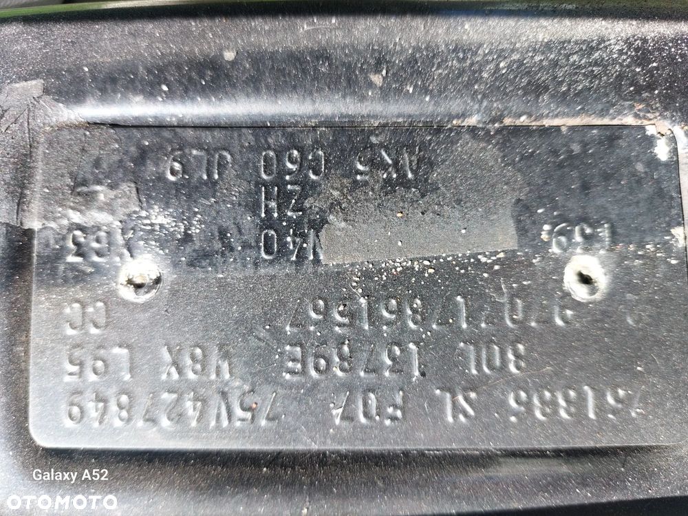 Maska OPEL TIGRA 1,4B 97R. zderzaki,lampy,drzwi,klapa....... - 10