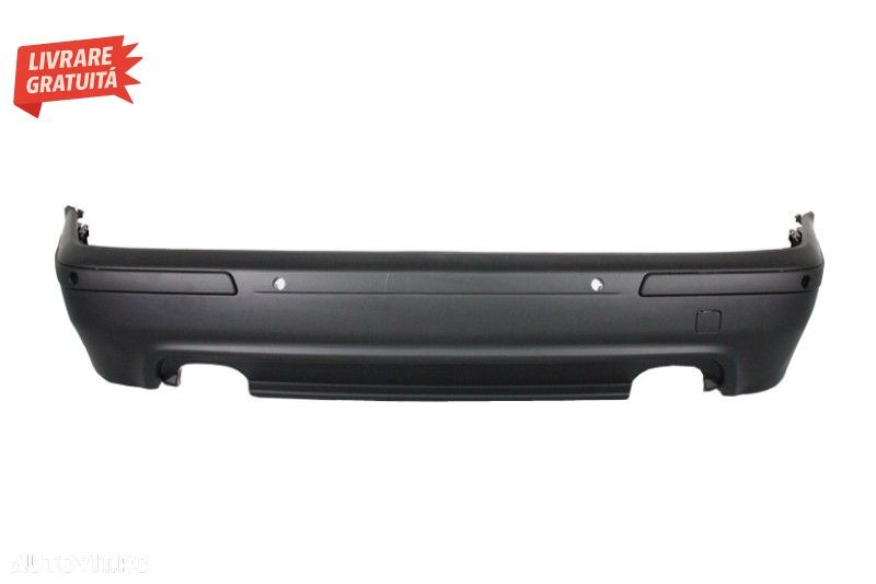 Bara Spate si Tobe Ornamente BMW Seria 5 E39 Evacuare Dubla (1995-2003) cu PDC- livrare gratuita - 2