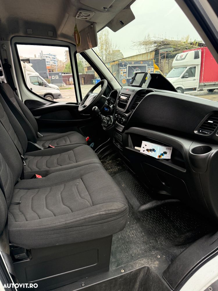 Iveco 35c 130 Frig Frigorific Duba Izoterma Cub 2017 facelift Istoric Km Reali Fără Probleme Fără Rugină AC Navi 35S13 35s Unic Proprietar de noua - 9