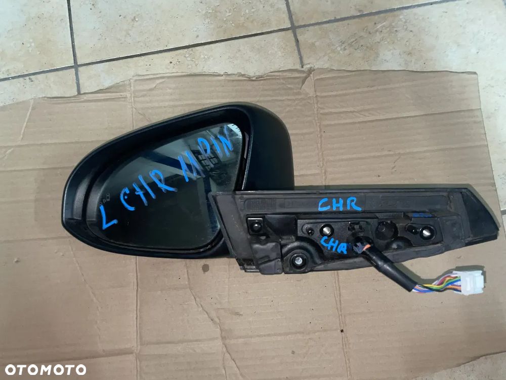 Lusterko lewe Toyota CHR | CH-R I 11PIN (szary) - 1