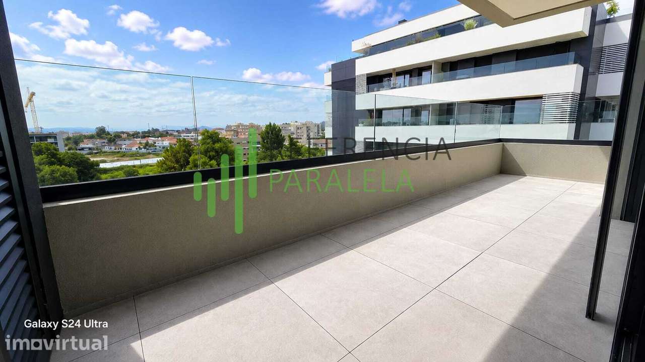 Apartamento T1 Novo para Arrendamento junto ao Parque da Lavandeira... - Grande imagem: 3/23