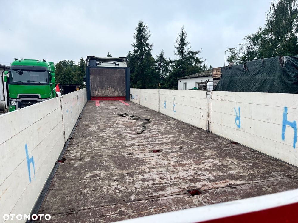 Krone SD / 2015 rok / budowlana / burtowa / burta 75 cm / z Niemiec / opony 90 % / oś podnoszona / gabarytki/ paleciara / skrzynia - 10