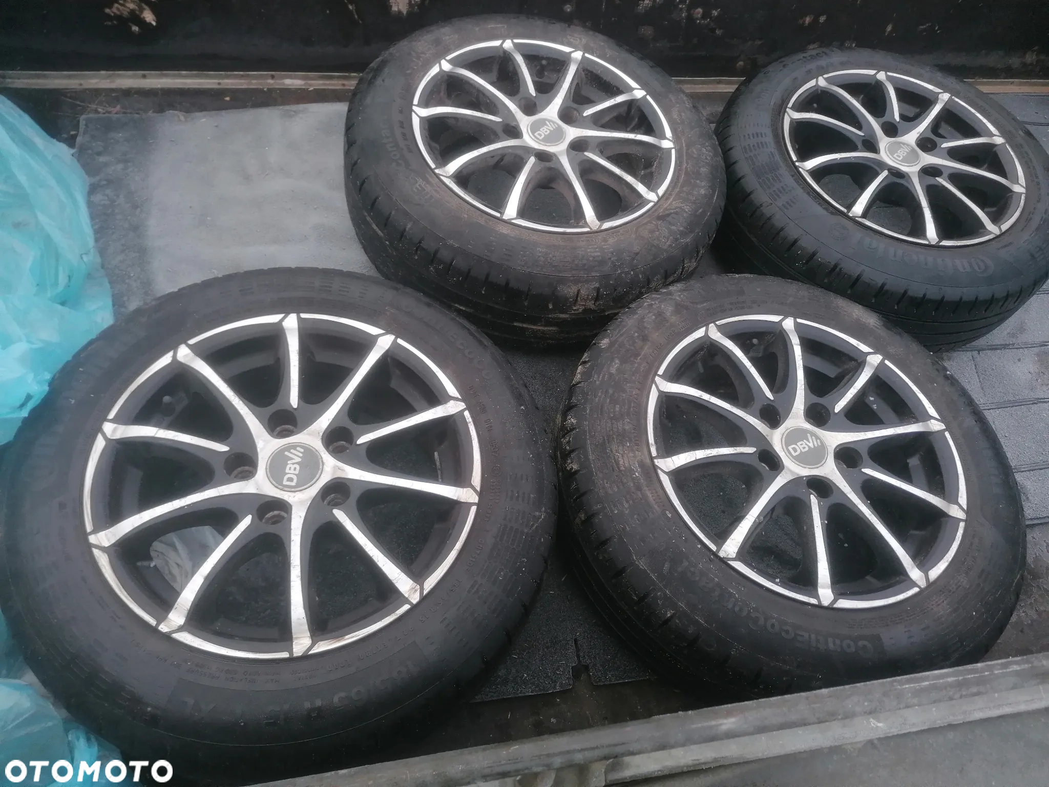 Koła Aluminiowe 5x114,3 z letnimi oponami KIA HONDA NISSAN TOYOTA MAZDA - 9