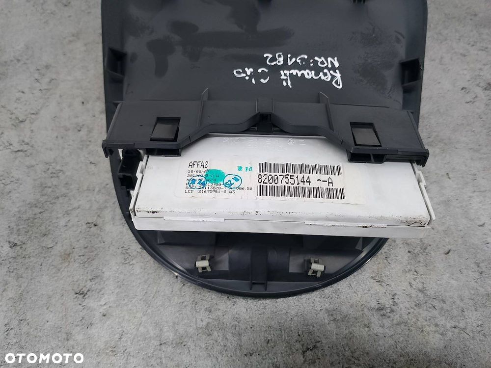 WYŚWIETLACZ RENAULT CLIO III 8200755144-A 1.5 DCI - 4