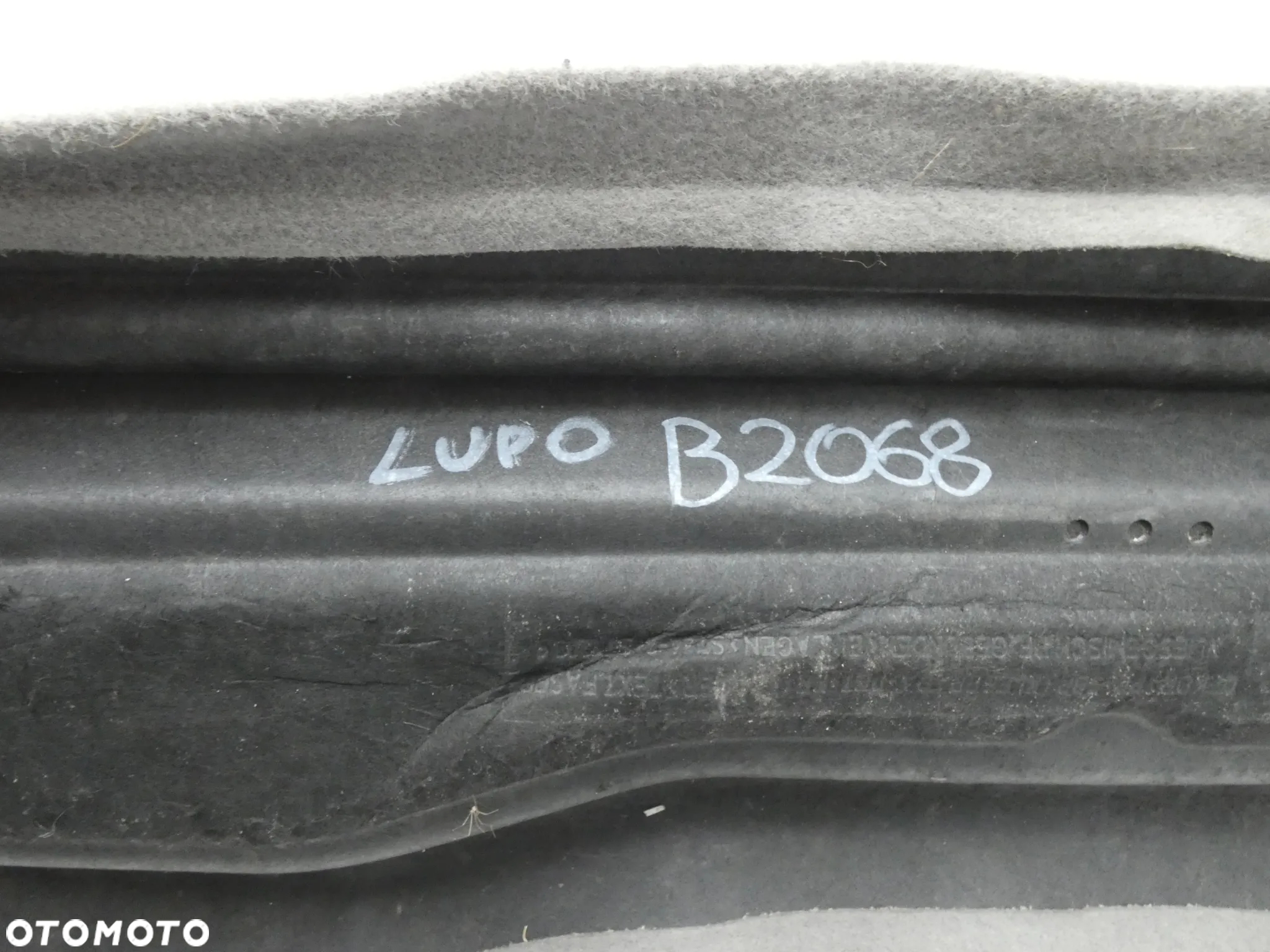 VW LUPO PÓŁKA TYŁ TYLNA BAGAŻNIKA 6X0867769F B2068 - 9