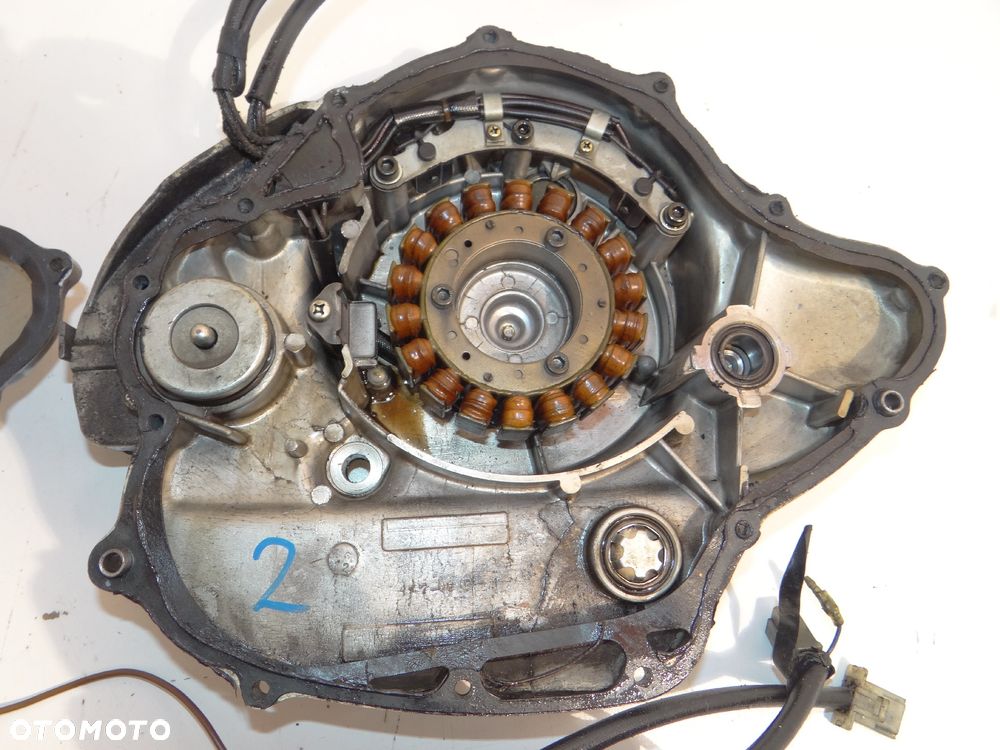 Yamaha XV 750 920 SE uzwojenie prądnicy alternatora + pokrywa dekiel silnika Y1022 - 4
