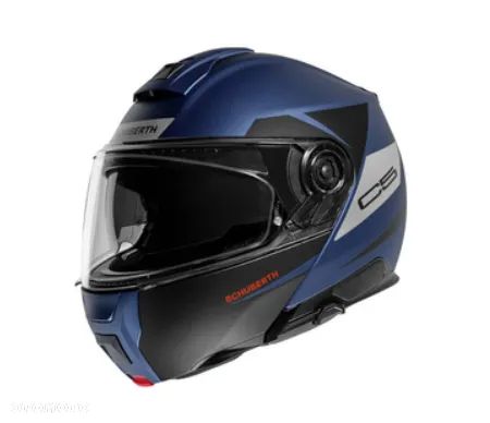 Kask Szczękowy Schuberth C5 Eclipse Niebieski r.61,63 - 1