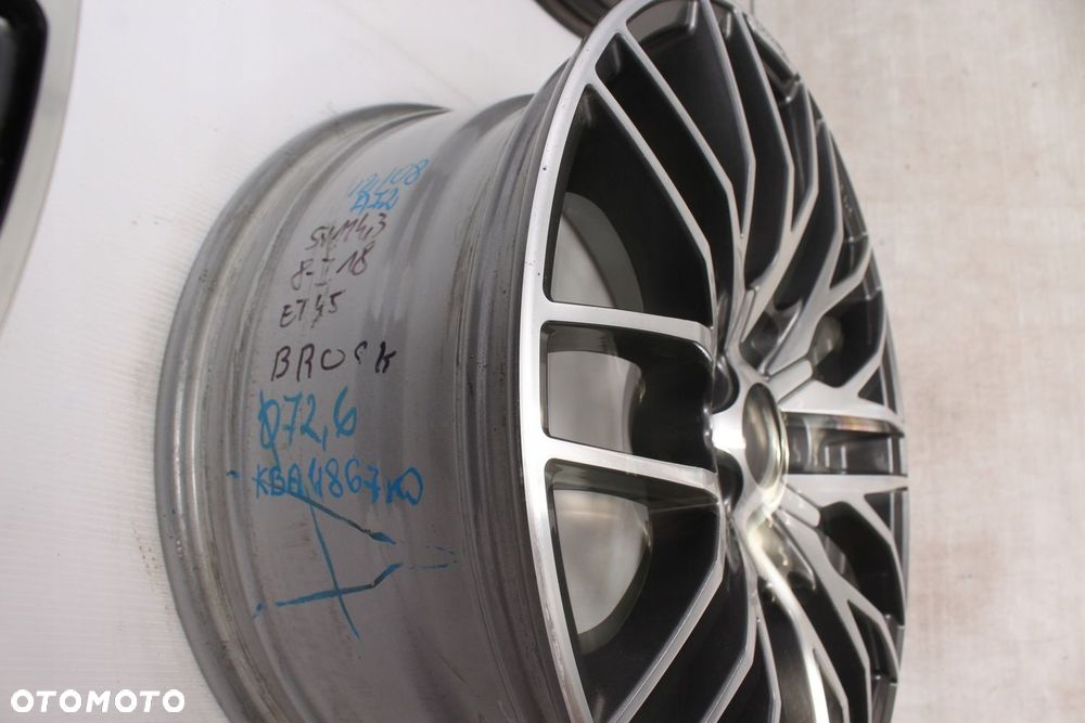 FELGA ALUMINIOWA NOWA DEMO. BROCK 5X114,3 18 ET45 - 2