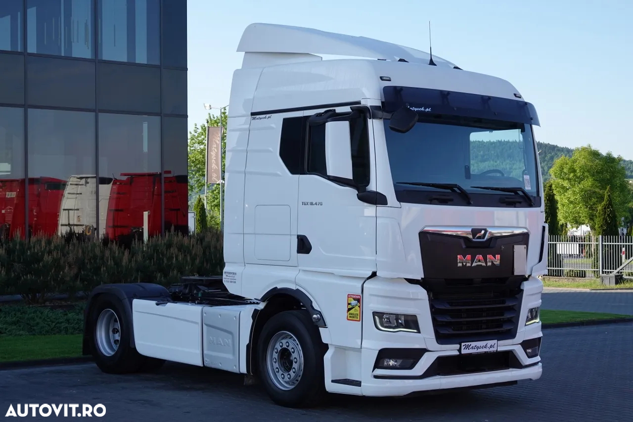 MAN TGX 18.470 / RETARDER / TOATE PE PERNE / MODEL NOU / GM / ANVELOPE 100% / DUPA CONTRACTUL DE SERVICE - 4