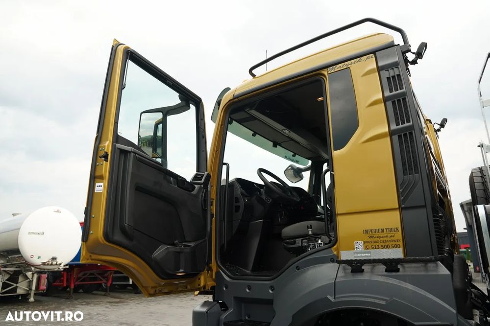 MAN TGS 41.480 / 8X6 / BASCULATOR 3 LATE / BORDMATIC / KH KIPPER / AUTOMAT / NOU / 2026 / - 28