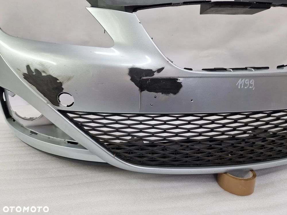 SEAT IBIZA IV 6J0 08- ZDERZAK PRZEDNI PRZÓD + KRATKA ŚRODKOWA ORAZ PŁYTA / OSŁONA POD ZDRRZAK , NR 6J0807221 , NR AUKCJI NZ1199 - 10