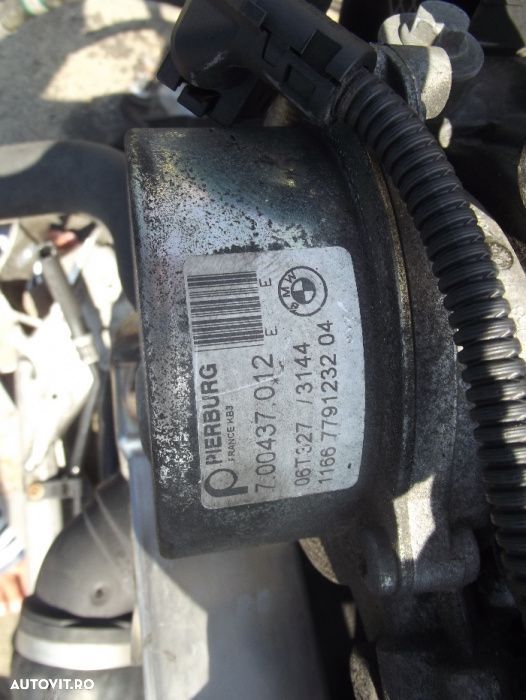 Pompa Vacuum BMW E90 E92 E93 E91 E87 X3 E60 E61 pompa tandem BMW 2.0 - 1