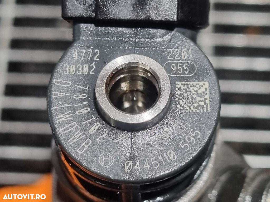 Injector BMW X3 F25 2.0 D 2010 - 2014 184CP N47D20C Euro5 (1245) 0445110595 - 4