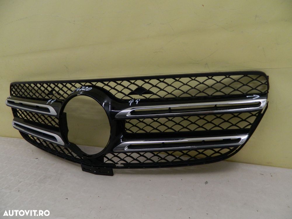 Grila radiator Mercedes GLE W166, 2015, 2016, 2017, 2018, 2019, cod origine A1668880260. Fisurata. - 3