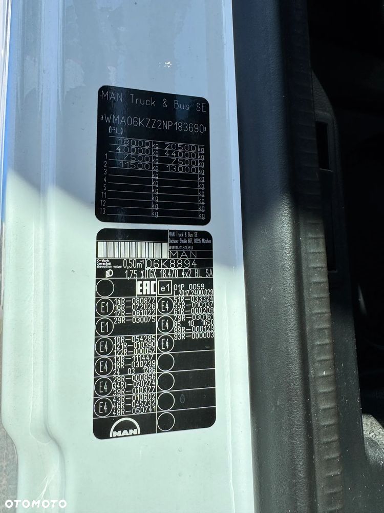 MAN TGX 18.470 4X2 BL SA, po kontrakcie, duża kabina, retarder, nowe opony - 11
