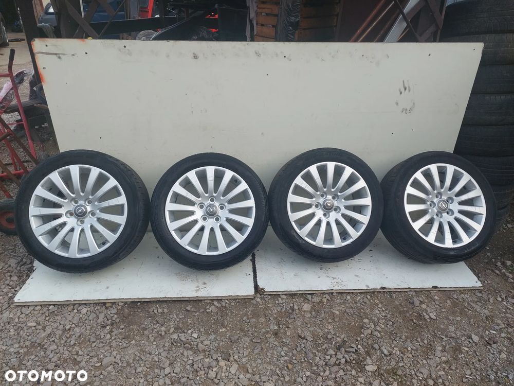 KOŁA ALUFELGI BRIDGESTONE OPEL INSIGNIA A KOMPLET 225/50R18 OPONY Bridgestone Turanza T001 - 1
