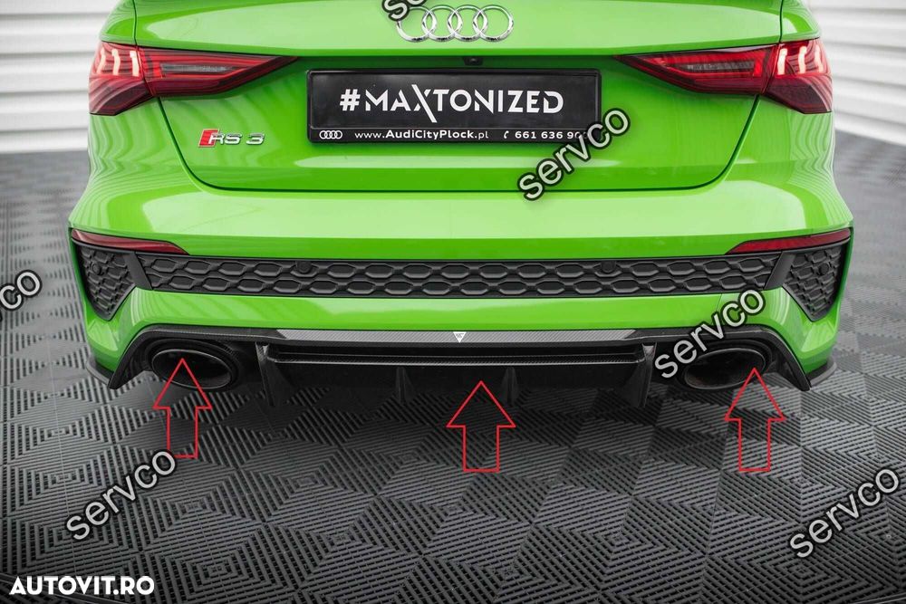 Pachet Set Body kit tuning Carbon Audi RS3 8Y Sedan 2020- MaxtonDesign - 7