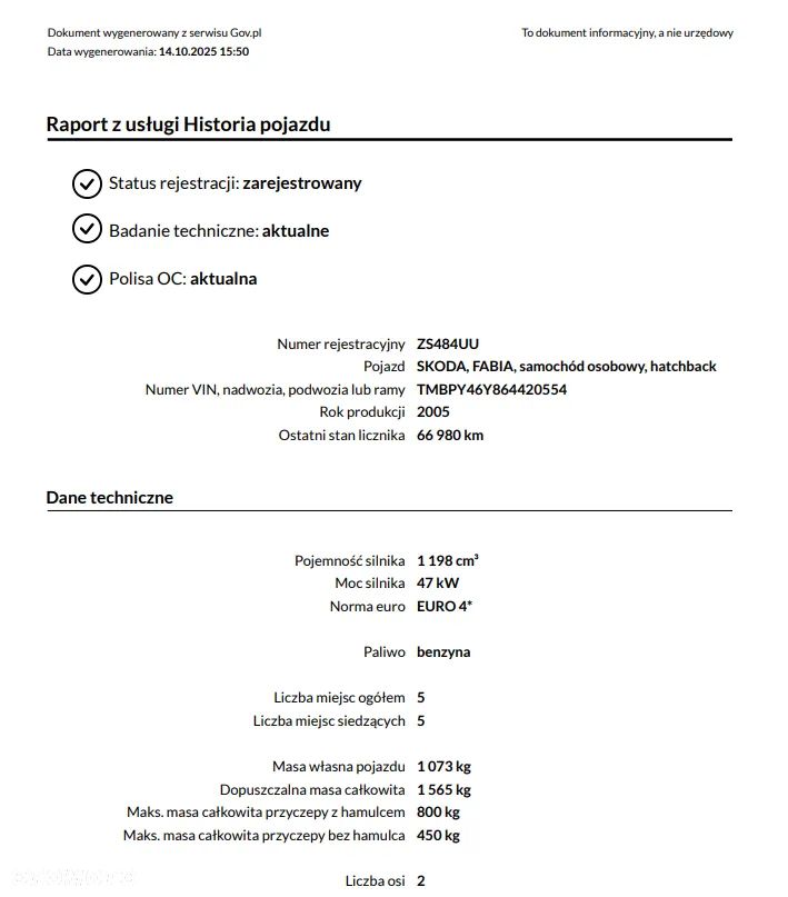 Skoda Fabia 1.2 12V Classic - 11