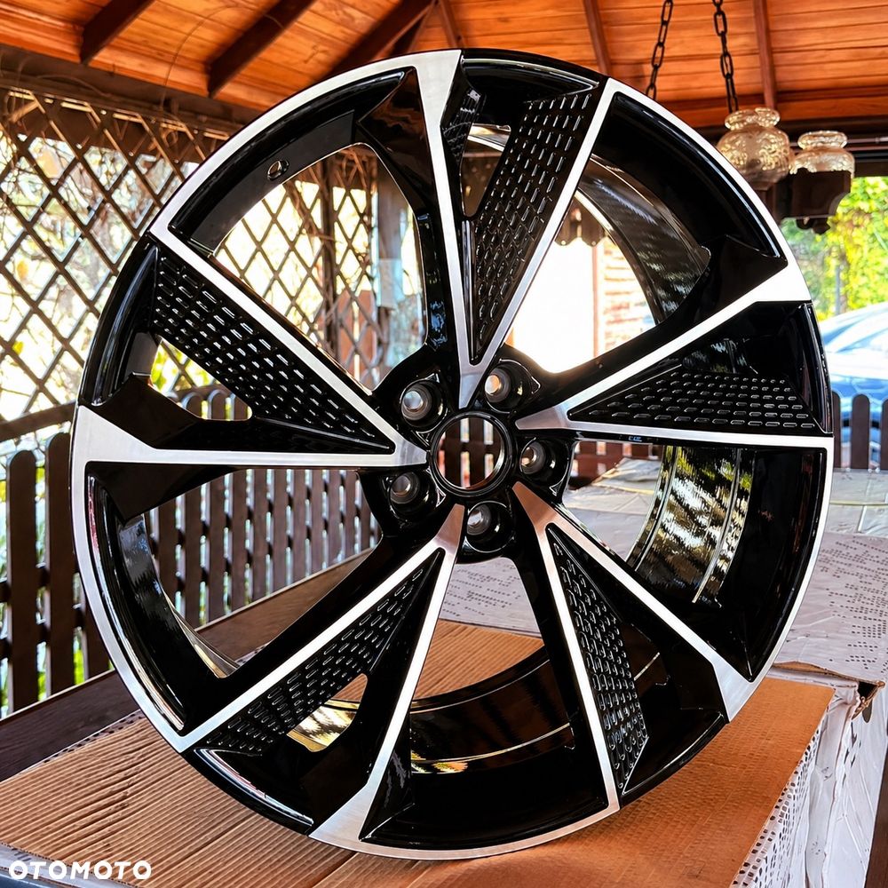 Felgi Audi 21” 5x112 - 9,5J ET25 - Agresywny Look/ A7 A8 A6 Q5 Q7 komplet nowe - 5