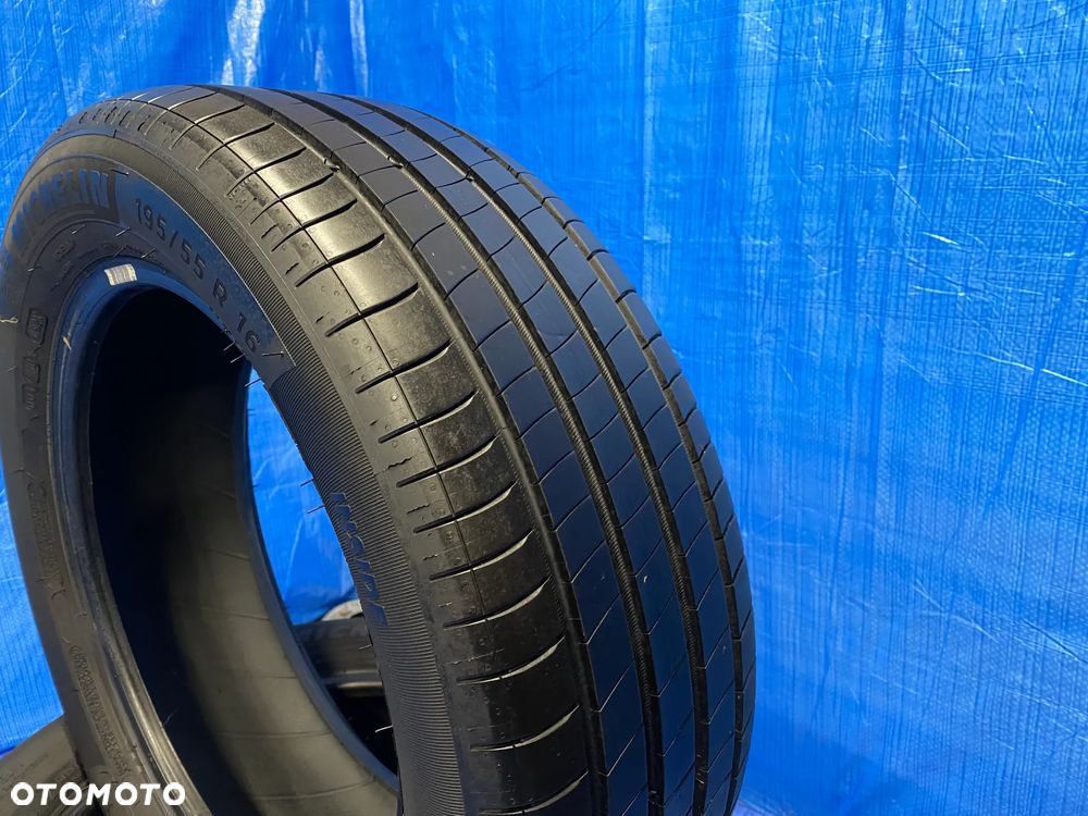 OPONA 16 OPONY LETNIE LATO KOMPLET OPON 4SZT MICHELIN PRIMACY 4 195/55R16 91T  BIEŻNIK 5,7mm  2019 - 5
