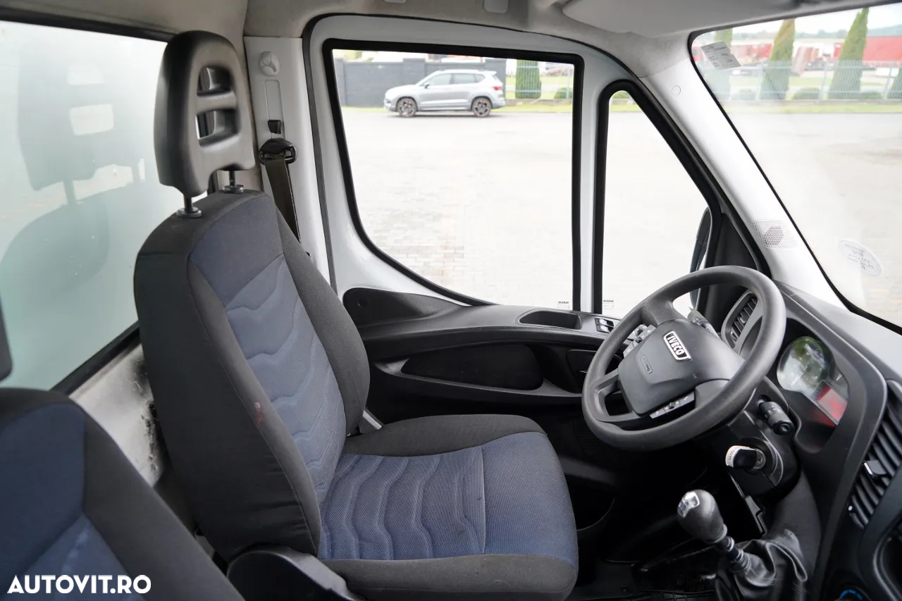 Iveco DAILY 35-140 / BASCULATOR SPATE / DUBLU / TRUSA DE SCULE / CUPLAJ / MANUAL / 3 PERSOANE / IMPORTAT / CONTRACT POST-SERVICE - 27