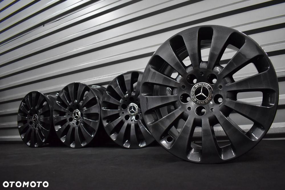 Felgi 5x112 R16 Mercedes A W176 W177 B C w204 w205 E CLA GLA V Vito - 1