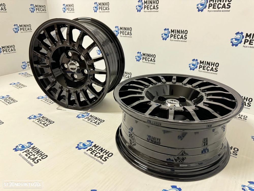 Jantes Look BRAID Win Race em 16 Preto Brilho (5X120) - 5