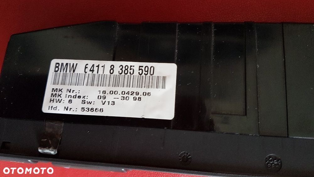 Panel klimatyzacji do BMW E38. - 2