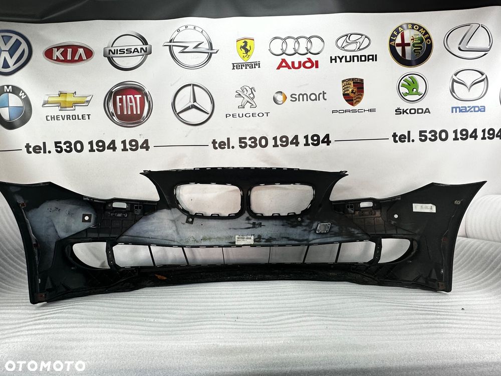 BMW F10 SERIA 5 10- ZDERZAK PRZEDNI PRZÓD  NA SPRYSKI + 4xPDC nr aukcji nz32 - 21