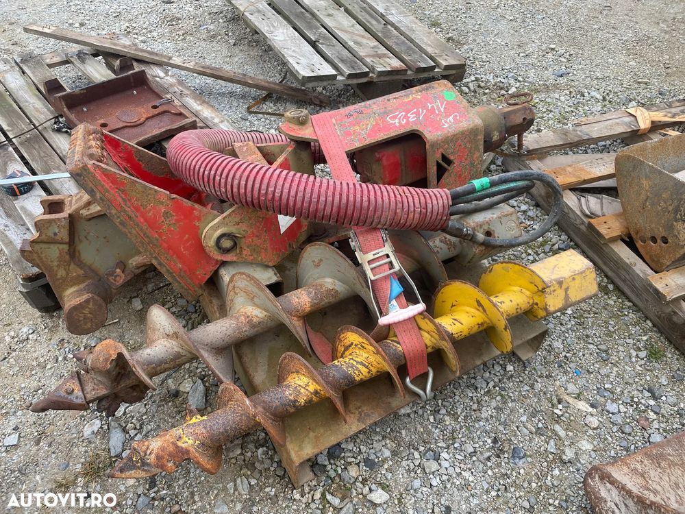 Burghiu hidraulic pentru pământ pentru excavatoare de 2.5-8 tone - 2