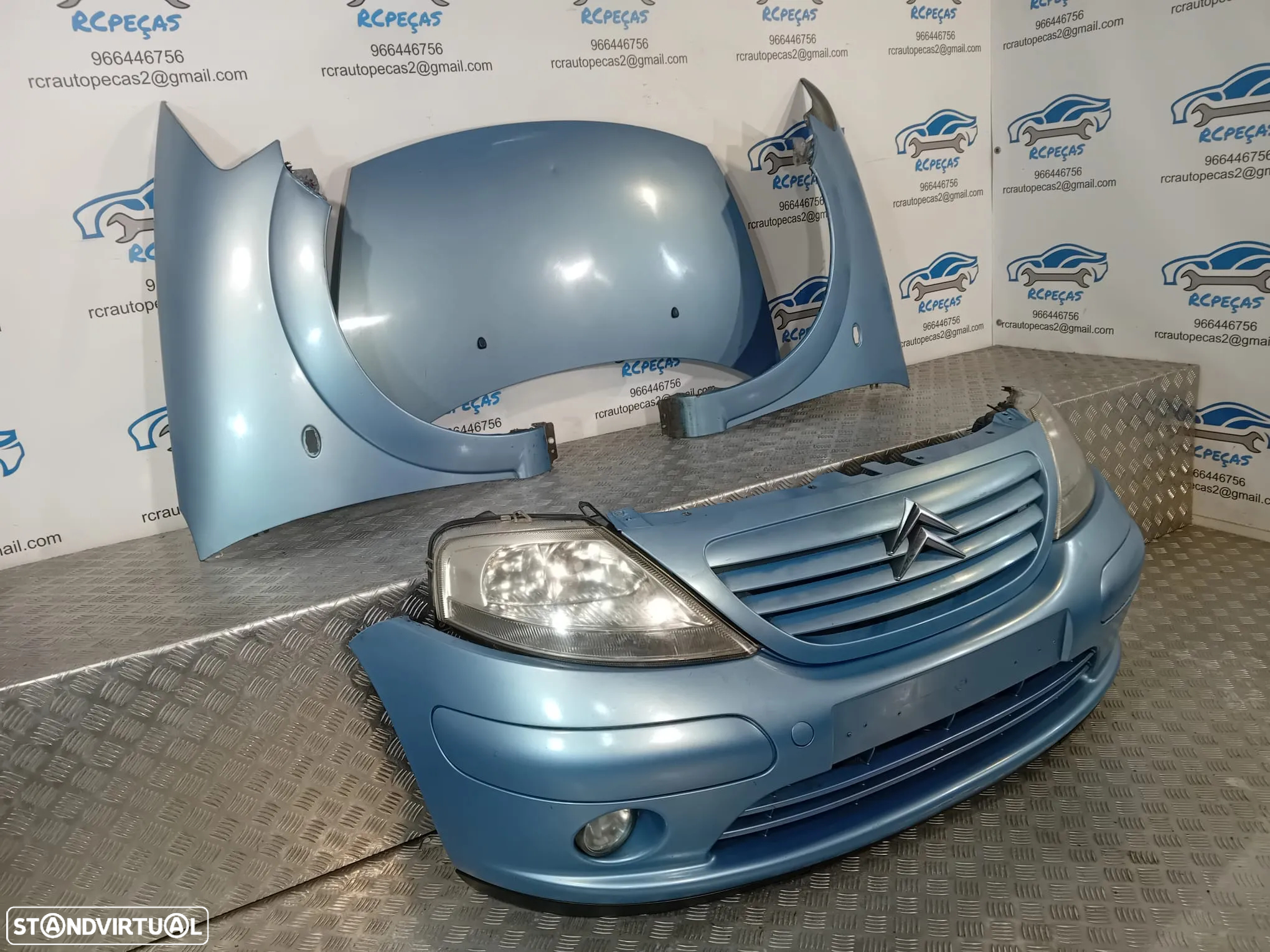 Frente completa Citroën C3 1 fase 1 - 3