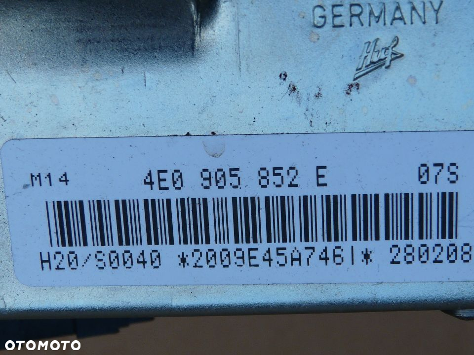 A8 D3 KOLUMNA KIEROWNICY  4E0419512E 4E0419501A 4E0419501H 4E0905852E 4E0905852C - 11