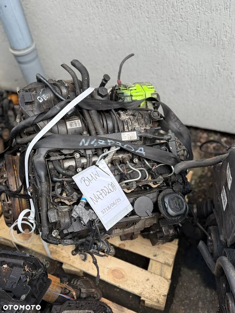 Silnik N47D20A BMW 3 Series E90 E91 2.0 Diesel Kompletny Motor
