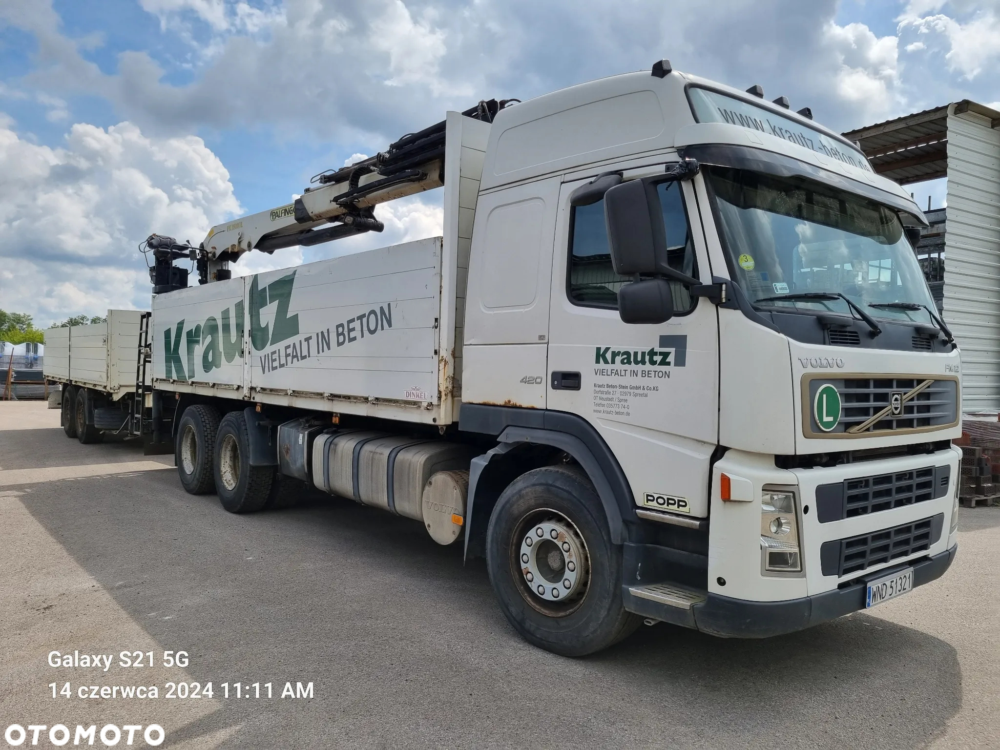 Volvo FM12 6x4 420KM HDS PK 1900L Palfinger - 3