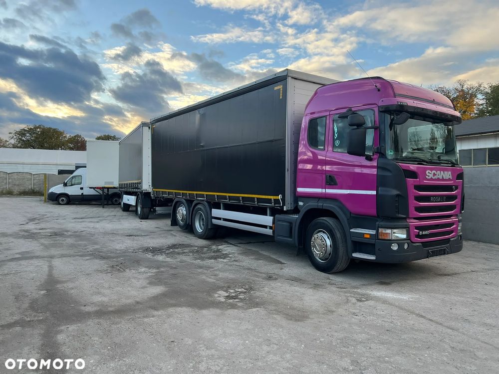 Scania G440 Tylko 663 T km Retarder Nowe Opony Oś skretna