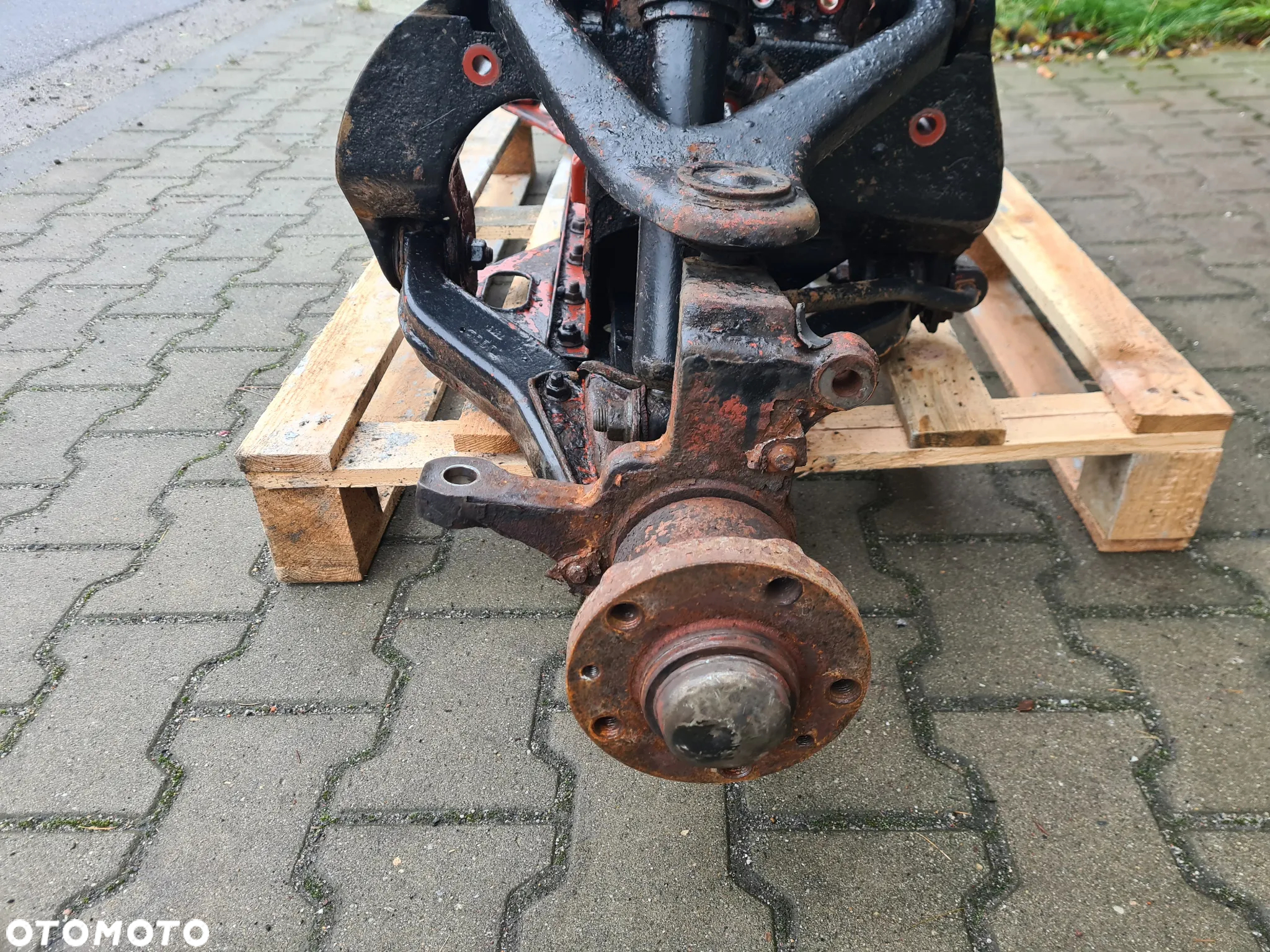 IVECO DAILY 3 99-06 sanki zawieszenie przód resor poprzeczny zwrotnice - 17