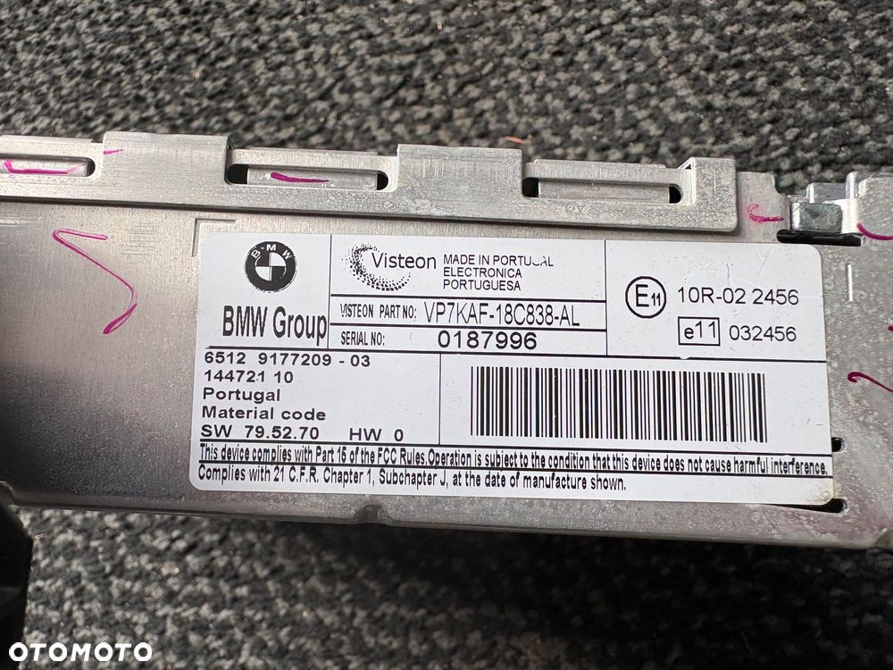 Radio BMW E90 9177209-03 - 6