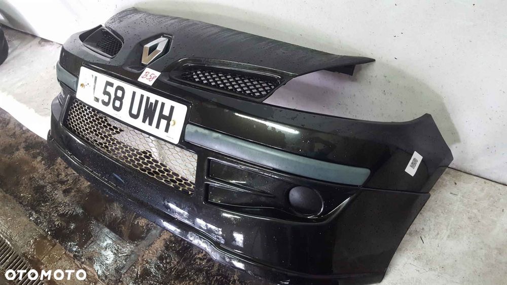 ^ ZDERZAK PRZÓD PRZEDNI DO RENAULT CLIO III 3 EXTREME NV676 CZARNY 185 TUNING DOKŁADKA ! - 3