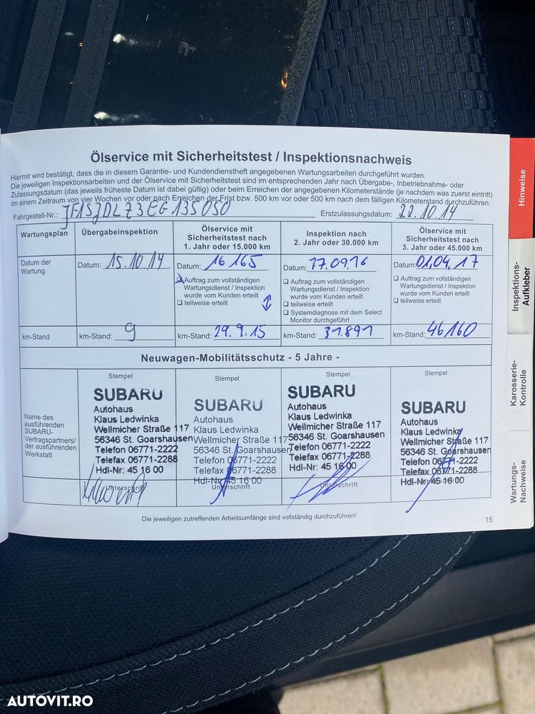 Subaru Forester 2.0D Exclusive - 24