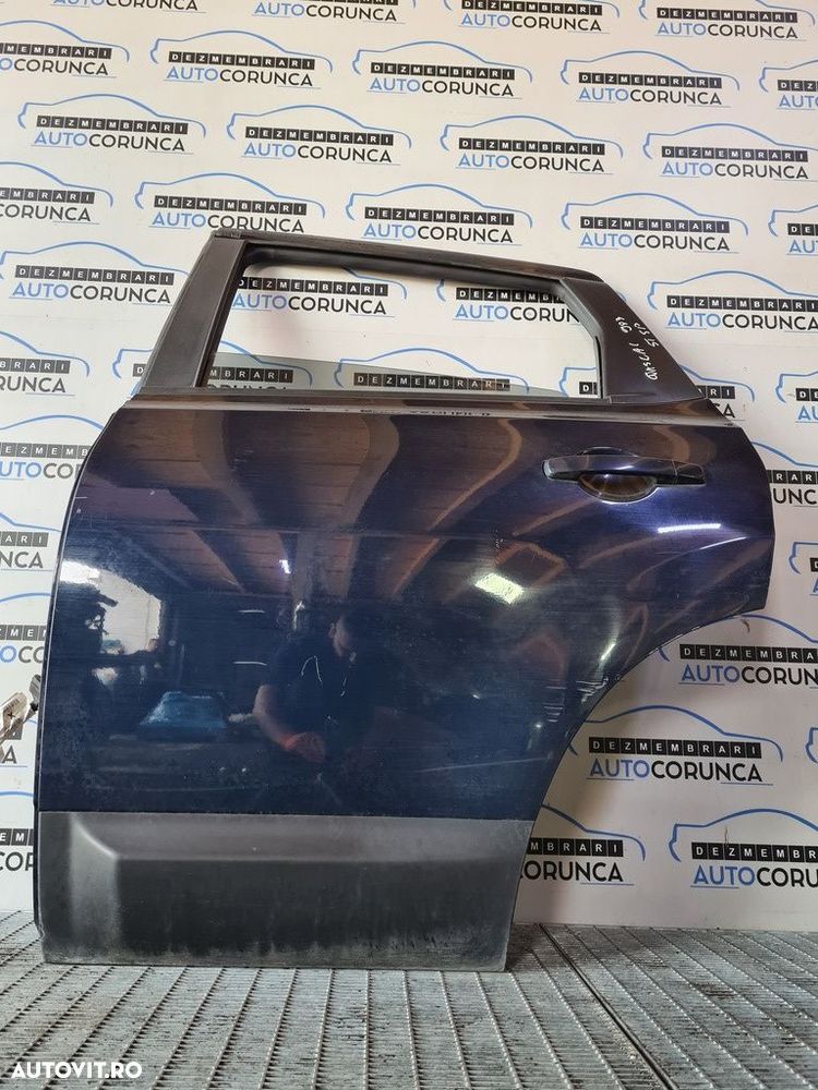 Usa Stanga Spate Nissan Qashqai Facelift 2010 - 2013 SUV 4 Usi ALBASTRU BW9 (983) ZGÂRIATA - 2