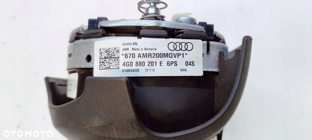 PODUSZKA POWIETRZNA AUDI A6 C7 A7 4G0880201E 6PS WYSTRZELONA - 7