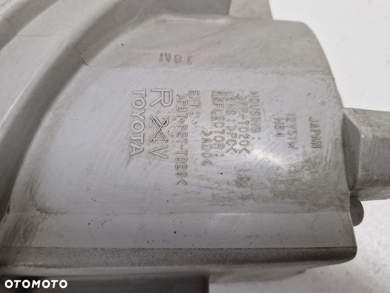 LEXUS LS460 LS IV LIFT LAMPA PRZECIWMGIELNA HALOGEN PRAWY PRZÓD PRZEDNI - 6