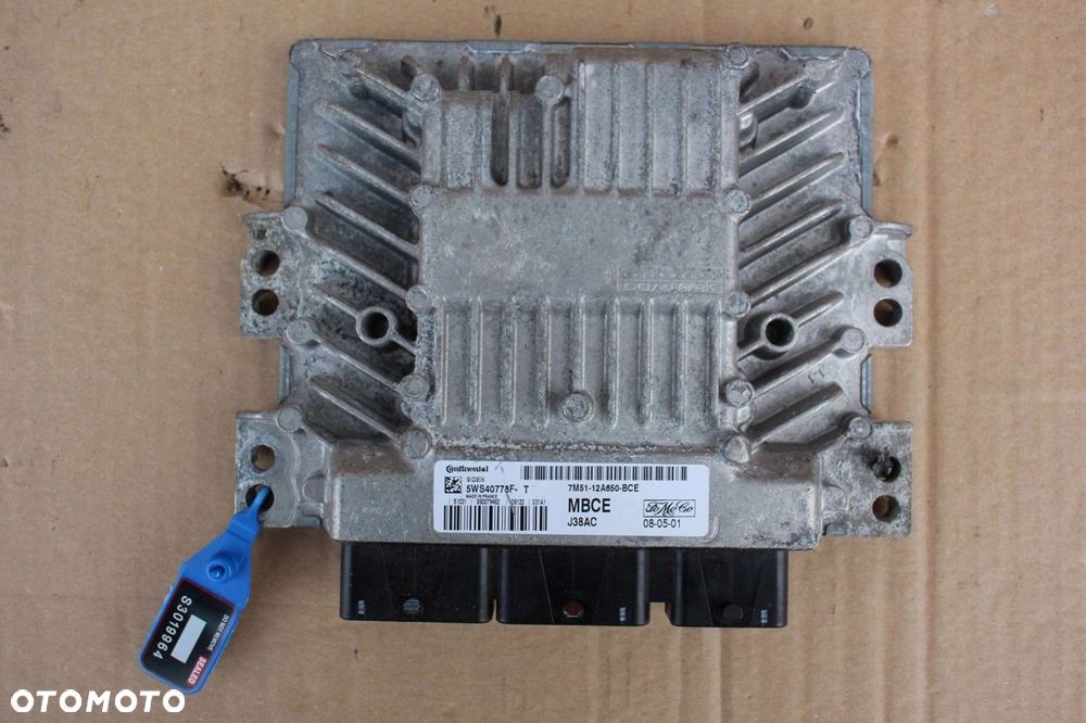 Sterownik silnika FORD Focus mk2 c-max mk1 1.8 TDCI 7M51-12A650-BCE - 1